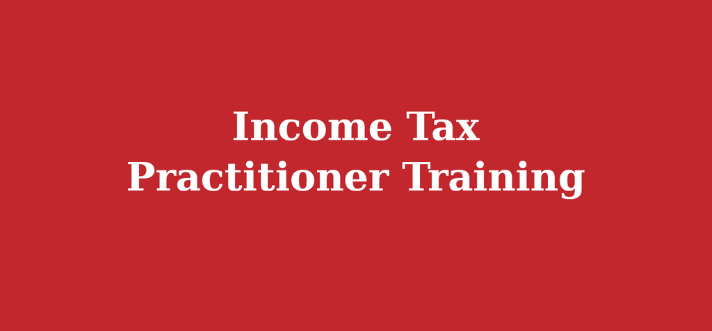 Income Tax Practitioner Training