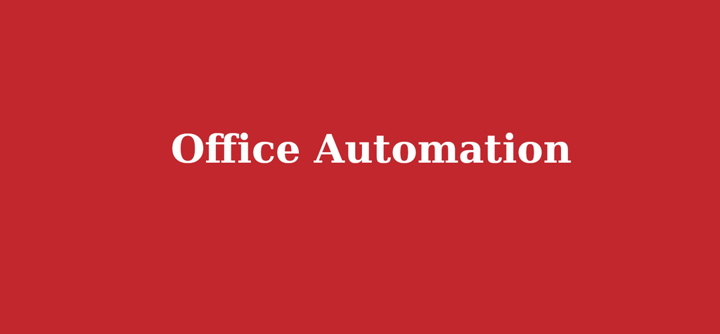Office Automation